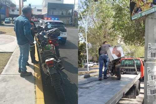 Intensifican operativos a conductores de motos en Metepec